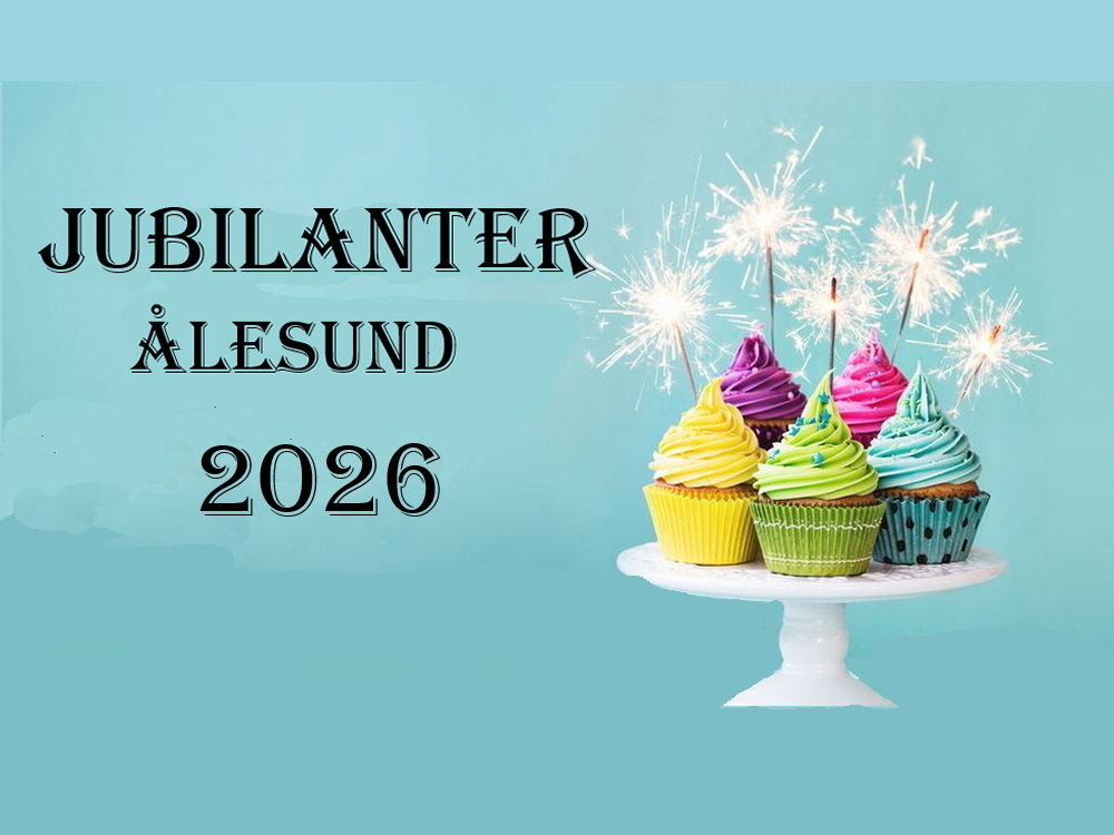 Artikkelbilde til artikkelen Jubilanter Ålesund 2026